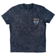 Wrangler Mens Black Wash Cobra Graphic Print Short Sleeve T-Shirt