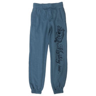 Womens Blue Scooby Doo Joggers Sweat Pants Sweats XX-Small
