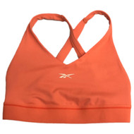 Reebok Womens Supercharged Coral Active Fit Criss Cross Back Sports Bra