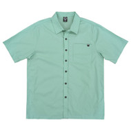 Neff Mens Mint Green Regular Fit Short Sleeve Button-Down Shirt