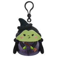 Squishmallows Wicked Plush Elphaba Witch Clip On Stuffed Pal