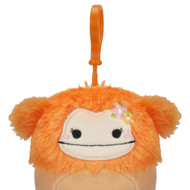 Squishmallows Plush 3.5 inch Shasta the Orange Bigfoot Stuffed Pal with Clip