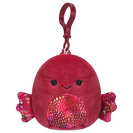 Squishmallows Plush 3.5 inch Barella The Red Beta Fish Stuffed Pal with Clip