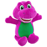Fisher-Price Barney’s World Plush 8" Barney Purple Dinosaur Stuffed Animal