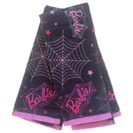 Barbie Halloween Spiderweb Hand Towel Set,  2 Velvety Plush Terry Towels