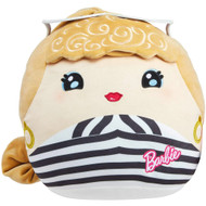 Barbie Cuutopia Plush Stuffed Pillow Doll with Black & White Chevron Swimsuit