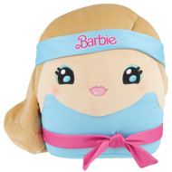 Barbie Cuutopia Plush Stuffed Pillow Doll with Blue Workout Outfit & Headband