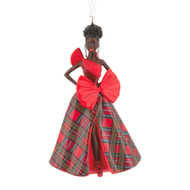 Hallmark Holiday Plaid Barbie 2024 Christmas Tree Holiday Ornament