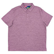 Birdie Bound Mens Orchid Purple Short Sleeve Golf Polo Shirt 2XL