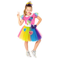 Siwa Girls XOMG Pop Tutu Dress & Hair Scrunchies Halloween Costume