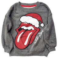 Infant & Toddler Boys & Girls Gray Rolling Stones Christmas Sweatshirt