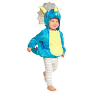 Toddler & Infant Boys Hooded Pullover Triceratops Dinosaur Halloween Costume