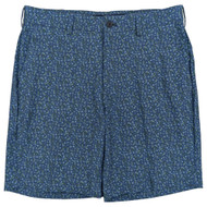 PGA Tour Mens Navy Blue Sailboat Print Golf Shorts
