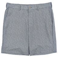 PGA Tour Mens Gray Sailboat Print Golf Shorts