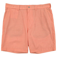 PGA Tour Mens Shell Pink Striped Golf Shorts