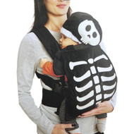 Hyde & Eek Infant Boys Girls Plush Skeleton Infant Carrier Costume One Size