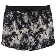 Athletic Works Mens Black Fluidity Print Woven Short