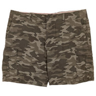 George Mens Green Camouflage Relaxed Fit Cargo Shorts 44