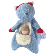 Blue Squirrel with Nut Baby Blankee Plush Security Blanket