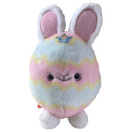 FAO Schwarz 12" Glow Brights Bunny Rabbit Egg Plush Stuffed Animal