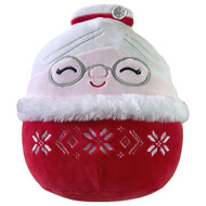 Squishmallows Christmas Plush 8" Mrs Claus Holiday Sweater Stuffed Animal Pal