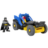 Imaginext DC Super Friends Batman Rally Car with Disk Launcher & Figure Playset