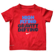 Nike Infant & Toddler Boys Red High Flying Athletic Tee T-Shirt 2T