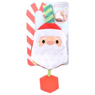 Sunny Days Christmas Crinkle Book Santa Activity & Teether Baby Toy