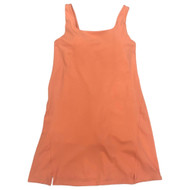 Xersion Womens Peach Athletic Tank Tennis Dress with Built in Shorts