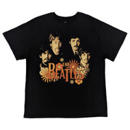 The Beatles Mens Black Short Sleeve Crew Neck Graphic T-Shirt