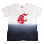 Womens White Washington State University WSU Cougars Tee Shirt 2X