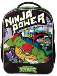 Ninja Power Teenage Mutant Ninja Turtles 18" Backpack, Kids School Bookbag
