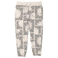 Dogg Supply By Snoop Dogg Mens Sand Paisley Bandana Jogger Sweatpants