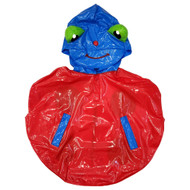 Toddler Girls Red Ladybug Rain Coat Hooded Rain Poncho Girls One Size Fits Most