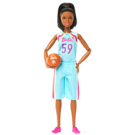 Barbie Made to Move Basketball Player Doll & Accessories, Black