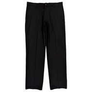 Dockers Mens Black Classic Fit Signature Khaki Lux Cotton Stretch Pant