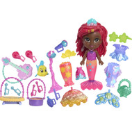 Disney Junior Ariel Pop Tails Deluxe Sea-Beat Little Mermaid Figure Playset, 27p