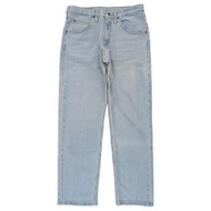 Wrangler Mens Light Blue Relaxed Fit Jeans with Flex