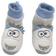 Infant & Toddler Boys Monster Slippers Boot Style House Shoes