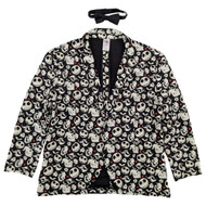 Disney The Nightmare Before Christmas Mens Blazer & Light Up Bow Tie Large