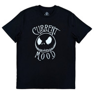 The Nightmare Before Christmas Mens Black Current Mood Graphic Tee Shirt