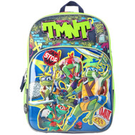 Teenage Mutant Ninja Turtles 17" Backpack, Kids Glow in the Dark Turtle Tales