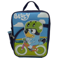Bluey Ride Along Kids Insulated Lunch Bag with Hydration Pocket, Lunchbox