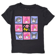 My Melody Girls Short Sleeve Black T-Shirt Tee Shirt Small (4/5)