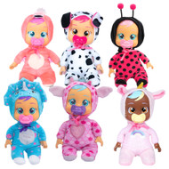 Cry Babies Tiny Cuddles 9" Plush Baby Doll (Styles Vary, Sold Separately) Tears