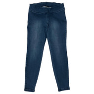 Womens Medium Wash Blue Maternity Jeggings Ultra Soft Elastic Waist Jeans