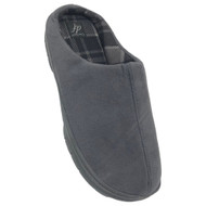 Dearfoams Mens Gray Slippers Slip-In Clogs