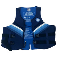 Mens Blue & White Body Glove Evoprene PFD Life Jacket Swim Vest 2X/3X