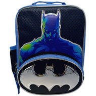 Batman Bat Signal Kids Insulated Lunch Bag with Hydration Pocket, Lunchbox