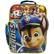 Paw Patrol Heroes 3D Kids Insulated Lunch Bag with Hydration Pocket, Lunchbox